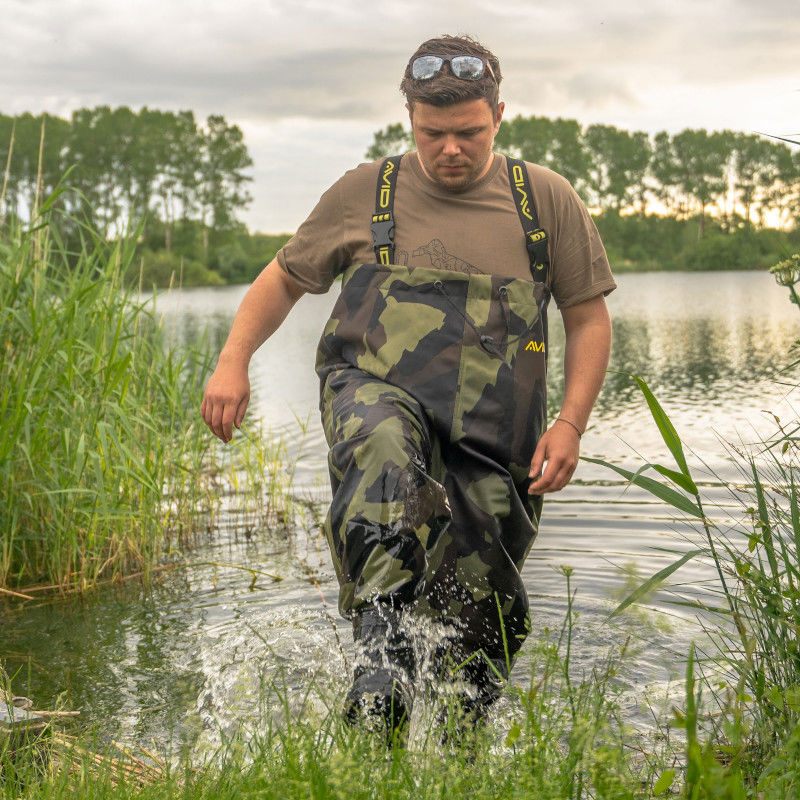 Avid Carp Distortion Camo Waders